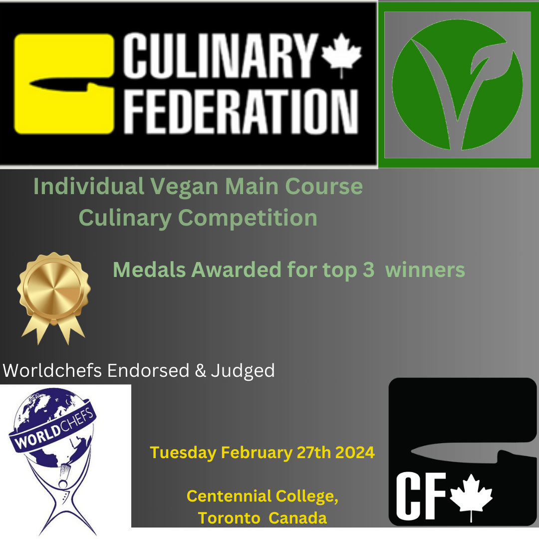 Vegan Competition - February 27 - Toronto
